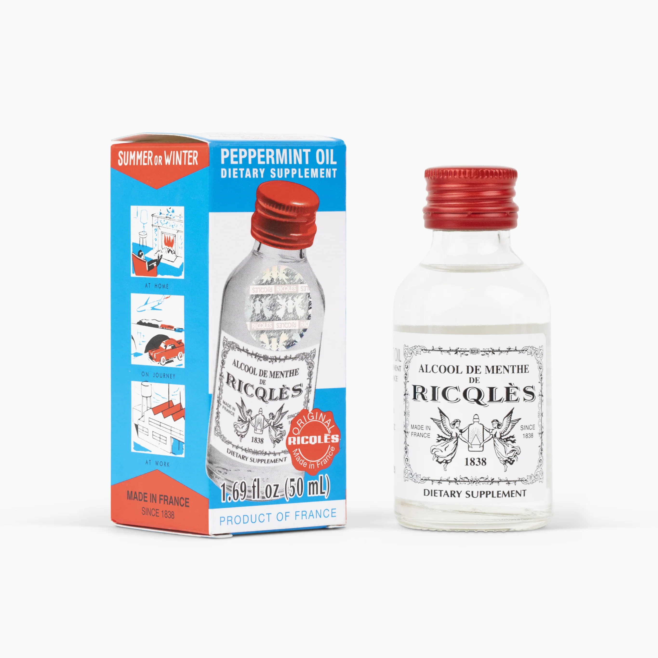 Ricqlès Peppermint Oil - Dietary Supplement